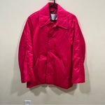 ALC Frank NWT A.L.C womens. Lincoln Jacket S Streamlined Water Resistant Pink Snap Front Photo 8