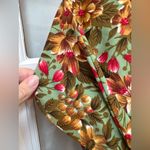 Ellejay  Reese One Piece Floral Green Garden Halter Swimsuit Beach Size Med M Photo 5