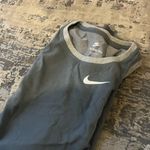 Nike NWT Gray Dry High Neck Tank Top Size Small Photo 1