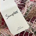 Simplee Apparel Simplee Raccolta Carta pink floral crisscross back smock tier ruffle maxi dress Photo 6