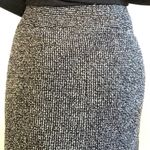The Limited  Tweed Mini Skirt Black and White Photo 6
