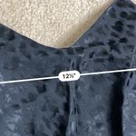 Topshop Petite Leopard Print Black Mini Slip Dress Photo 2