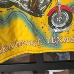 Vintage 2002 Harley Davidson reworked cropped tee top tank cowboy texas diy Orange Size L Photo 7