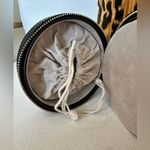 Black and Gold Travel Jewelry Case with Mirror Photo 4