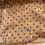 4si3nna Alora Shimmer Polka Dot Minidress In Gold and Black size S NWOT Photo 14