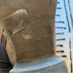 Bamboo  Beige Ankle Boot Block Heel Women's Shoe Size 10 Photo 6