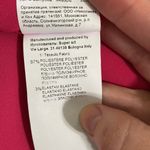 Les Copains Blue shocking pink cropped side zip trousers size IT 42 Photo 8