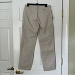 COLUMBIA khaki pants hiking cotton size 8 Tan Photo 14