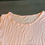 Laundry by Shelli Segal  Pink Ruched Drawstring‎ Short Sleeve T-Shirt Top M Photo 6
