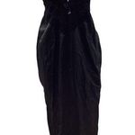 Black Satin & Lace Lingerie Dress Size S/M Made in Brazil Photo 0
