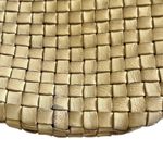 Clare V Grande Fanny Cream Leather Woven Checker Belt Bag Crossbody Handbag Photo 8