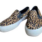 Mango Leopard Print Slip-On Sneakers Photo 0