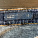 J Jill Denim Weekender Straight Leg Jeans Medium Wash Women Size 14 Blue Photo 3