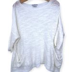 ZARA | S - M | Italian Linen Knit Oversized Slouchy Pullover Top Sweater Photo 0