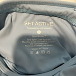 Set Active Blue Open Back Dress Photo 4