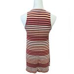 Madewell  Striped Sleeveless Knee Length Casual Dress in Pink Tones (M) Photo 2
