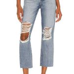 L'Agence  Adele High-Rise Cropped Stovepipe Jeans Fallbrook Wash Size 24‎ Photo 0