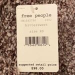 Free People NWT Bittersweet pulled over sweater Photo 8