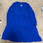 Emery Rose Long Sleeve Blue Dress Photo 1