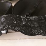 Marilyn Monroe  Intimates Push Up Bra 34D Black Sexy Lace Band Front Closure Photo 3