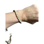 Anthropologie Takara Tassel Necklace gold and pearl necklace and bracelet set Photo 3