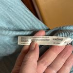 Free People  Intimately Hi Honey Baby Tee Shirt Teal Size Small Photo 3