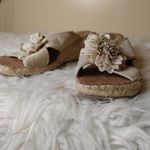 Life Stride  Flower Heel Chic Cute Size 8 1/2 Ridley 8.5 Shoes Floral Boho Vaca Photo 1