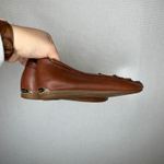 Michael Kors Women Brown Leather Bow Detail Driving Moccasin Flats Shoes 8.5M Photo 2