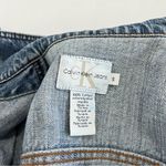 Calvin Klein Jeans  Denim Jacket Size Small With Pockets 100% Cotton Photo 5