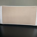 Tommy Hilfiger Tan and White Crossbody Bag with Minimalist Design Photo 2