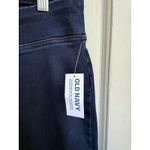 Old Navy Womens High Rise Weekender Wide Leg Cropped Jeans Size 14 Dark Wash Photo 1