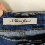 MAVI Marla Mid Rise Cuffed Shorts Dark Wash Stretch Denim Distressed Women's 30 Blue Photo 2