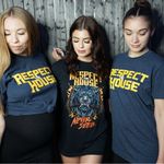 Next Level Apparel Respect the House Never Settle Lion Graphic T-Shirt in Black - Small, NWOT Photo 15