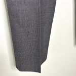 Prada Wool Cropped Trouser Pants Grey / Black Pindot Size 6 IT 42 Photo 7