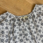 Roberta Roller Rabbit Women's Small Black & White Cotton Long Sleeve Tunic Photo 4