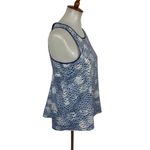 Lou & grey  Tank Top Blouse XS Blue Tie Back Casual Resort Boho Chic Photo 1