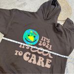 Lonely Ghost  Women’s Sweatshirt Hoodie Pullover It’s Cool To Care 2021 Brown XXL Photo 12