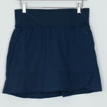 Adidas Womens Athletic Skort Size S Navy Blue Tennis Golf Pickleball Athleisure Photo 0
