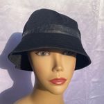 French Connection All Black Ribbed bucket hat Photo 0