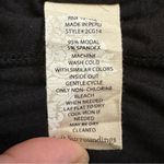 Soft Surroundings  Black Criss-Cross Back Button Down Tunic Shirt, Sz Medium Photo 11