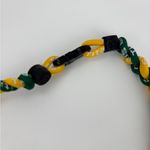 Titanium green, yellow gold 20” all sports necklace, unisex, school spirit Photo 1