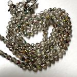 Laguna long grey Aurora borealis crystal necklace Gray Photo 5