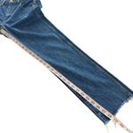 SLVRLAKE London Jeans Size 27 Blue Raw Hem High Rise Straight Leg Denim Photo 12