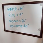 Parker Smith  Dark Blue Jeans Straight Leg Low Rise Womens 27 Photo 3