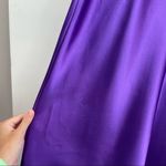 Victoria's Secret Vintage 90s Victoria’s Secret Purple Satin Lace Midi Slip Dress Slit Sz XS Y2K Photo 15