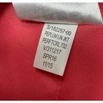 Banana Republic Women Blazer Jacket Pink Sz 4 Linen Peplum Career Office Photo 4