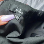 Lulus Made With Love Size 4 Little Black Dress Short Sleeve Knee Length Wrap Photo 3