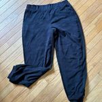 Athleta  Brooklyn Lined Camo Joggers Womens 12 Black 985549 Photo 8