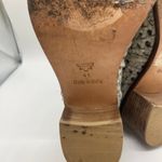 Free People  White Gray In The Loop Woven Ankle Boots Women's size 41 / 10.5 Photo 10