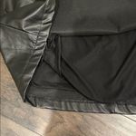 TCEC  Black leather mini dress with bubble sleeves Sz M Photo 6